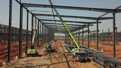 首臺(tái)中大挖即將在中聯(lián)智慧產(chǎn)業(yè)城震撼下線，引領(lǐng)工程機(jī)械智造新篇章