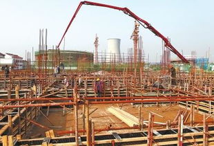 建設(shè)一線施工忙，鑄就城市新篇章